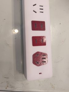 塑料模具 插座灭火贴